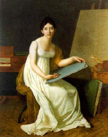 Henriette Lorimier Self-portrait oil painting picture